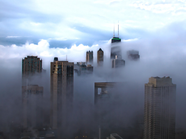 Cloud Base in the City