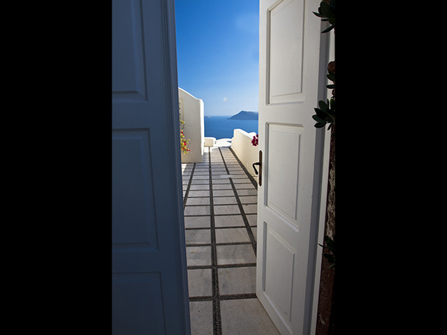 Santorini Doorway